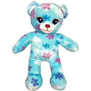 Build A Bear Workshop RARE "Snow Much Fun" Bear 17" Artic Series Retired BAB Toy